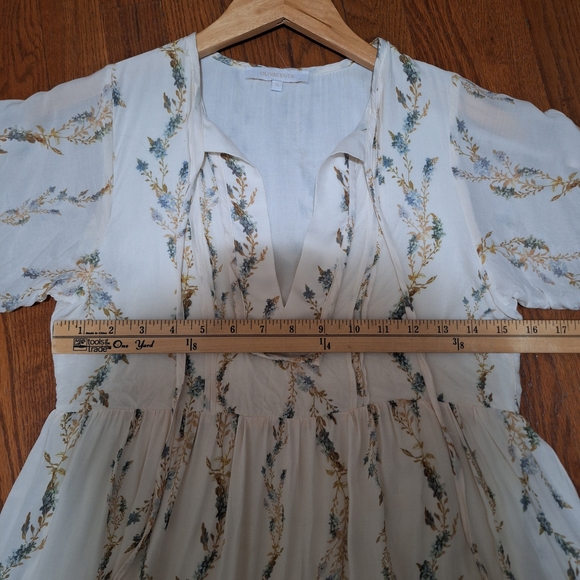 Olivaceous Mila Mini Dress Cottage Core Fairy size s - Picture 7 of 9